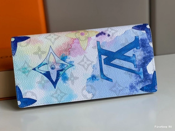 First bag LOUIS WALLET VUITTON BRAZZA 0813